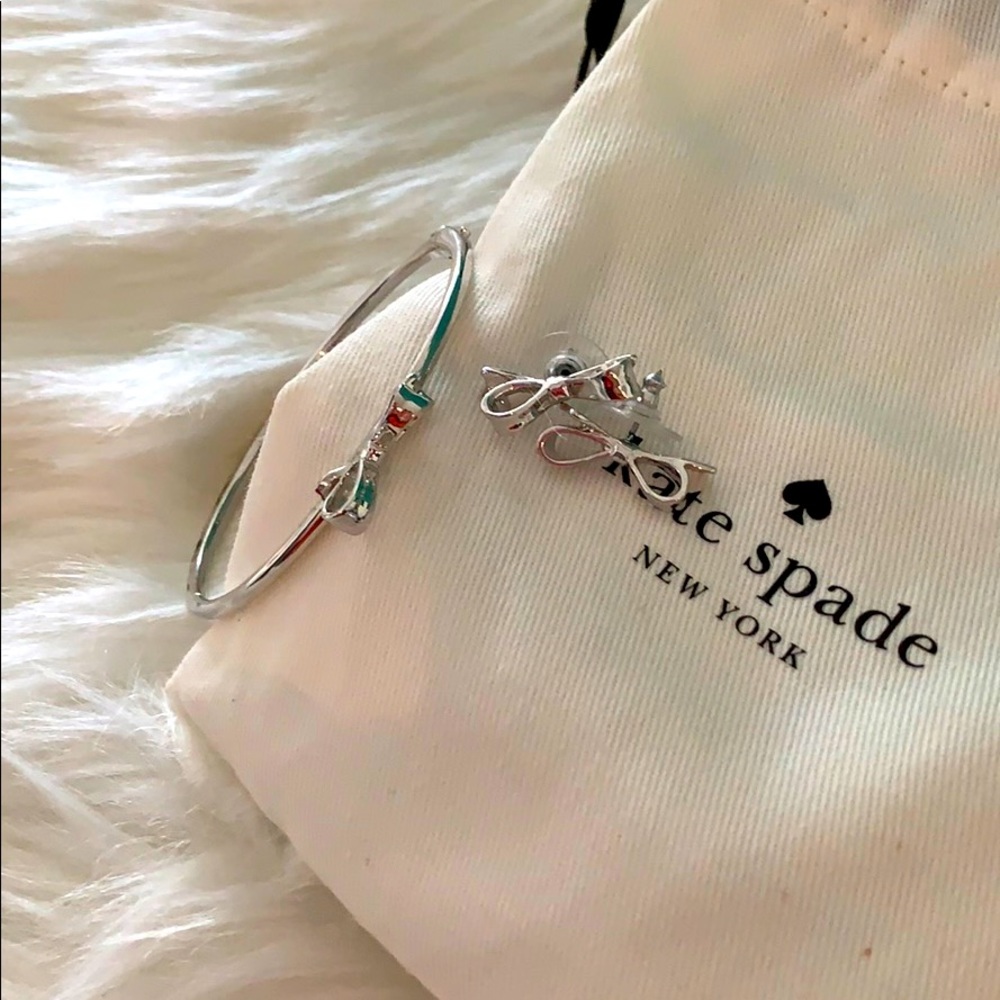 Kate Spade bracelet and earring set